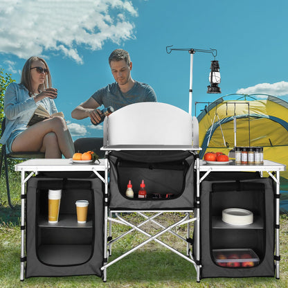 Portable Folding Camping Kitchen Table