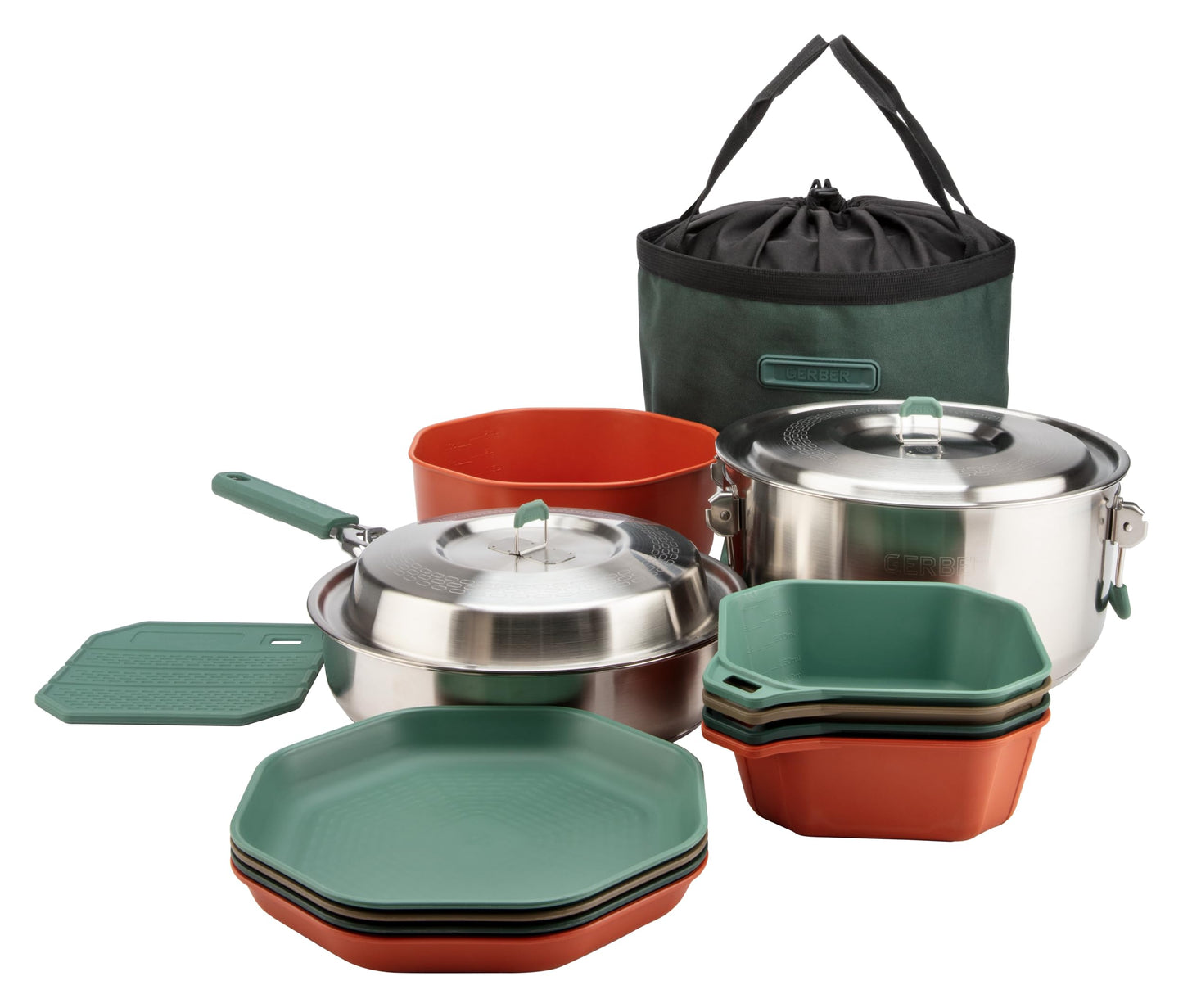 Complete Outdoor Camping Cookware & Dining Set