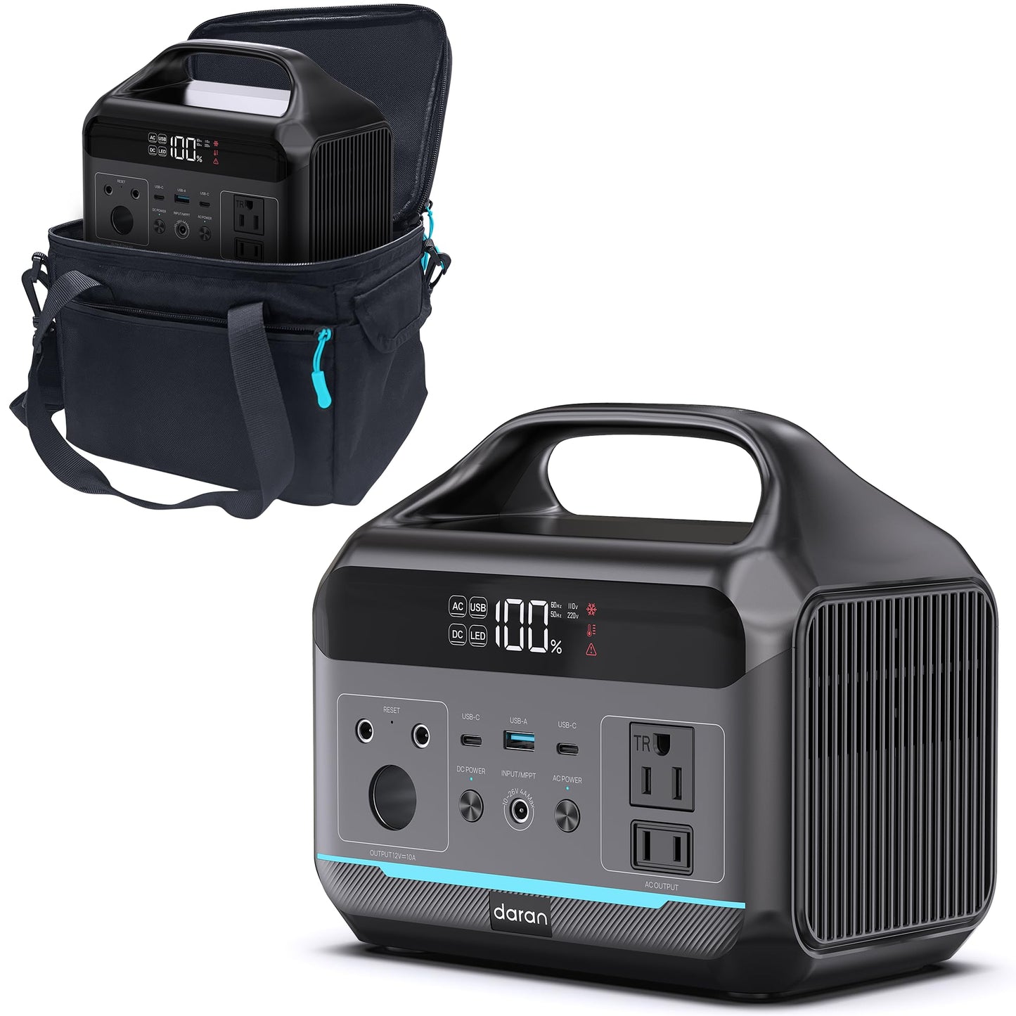 Portable Power Station & Power Bank for Outdoor Use