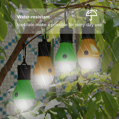 Waterproof LED Tent Lantern with Hanging Hook