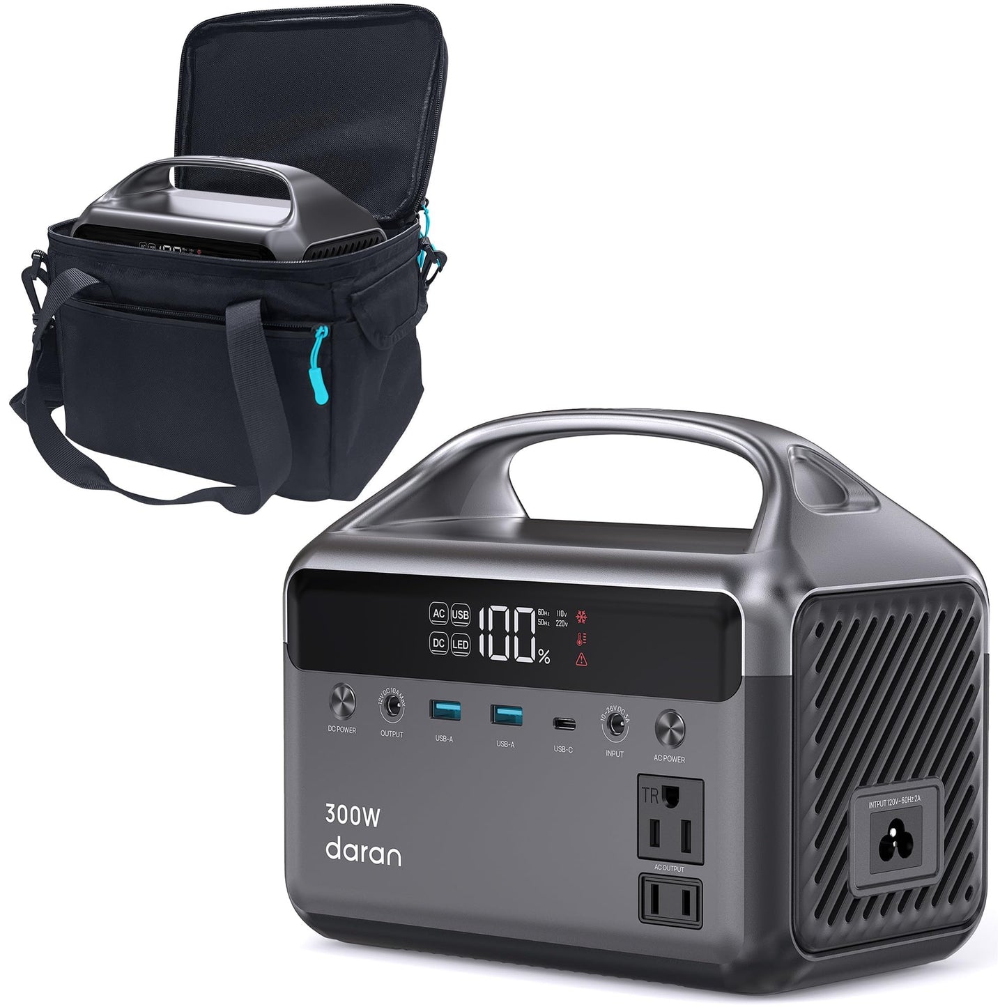 Portable Power Station & Power Bank for Outdoor Use