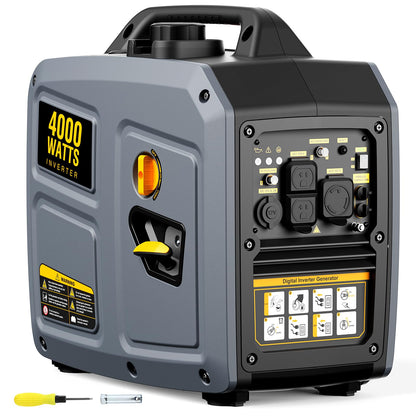 4000W Portable Inverter Generator for Camping & Backup