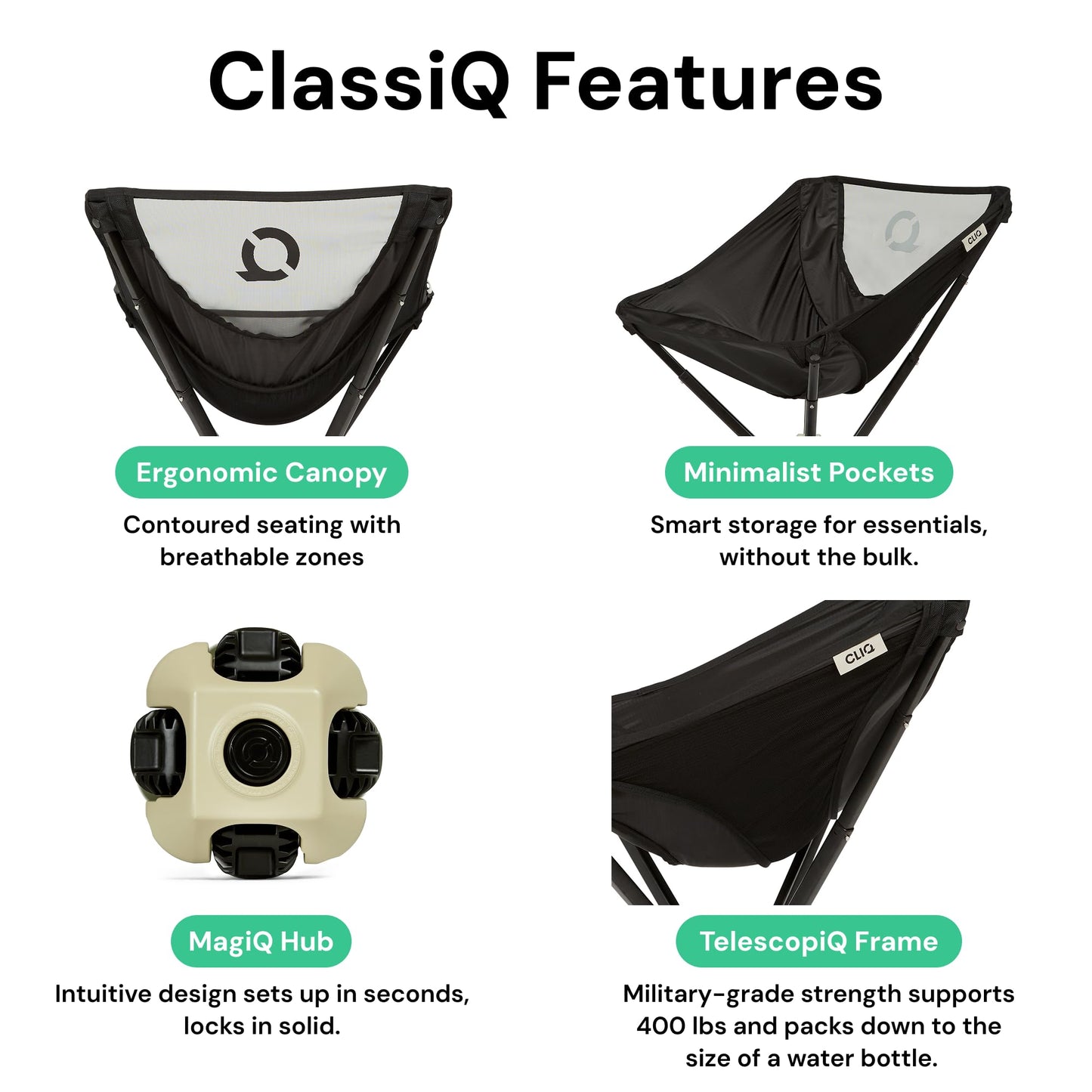 Lightweight Portable Folding Camping Chair