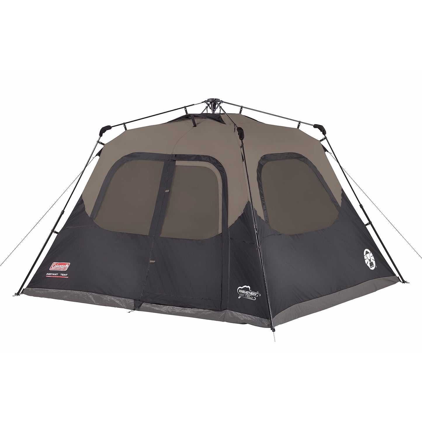 Coleman Sundome Camping Tent with Rainfly, 2/3/4/6 Person Tent Sets Up in 10 Mins, Weatherproof Shelter for Camping, Festivals, Backyard, Sleepovers, & More
