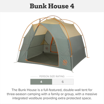 Big Agnes Bunk House - Large 3-Season Family Tent