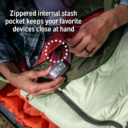 550 Fill Power Down Mummy Sleeping Bag for Backpacking