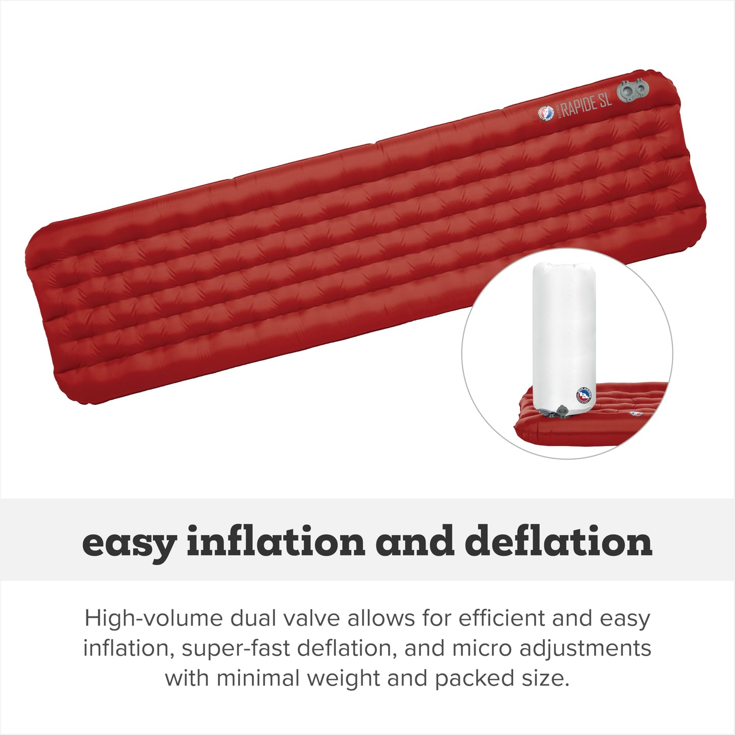 Big Agnes Rapide Super Light Insulated Sleeping Pad