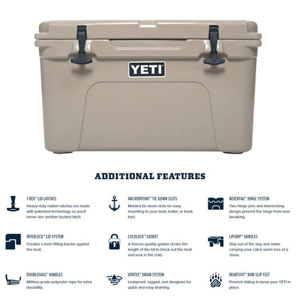 YETI Tundra 45 Cooler - Blue