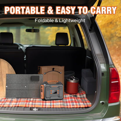 Portable Solar Power Station for Camping & RV Travel