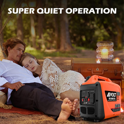 Portable Gas Generator with Carbon Monoxide Sensor