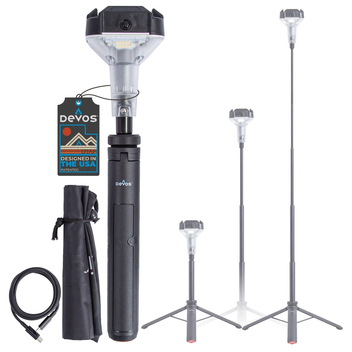 800 Lumen Rechargeable Telescoping LED Camping Lantern