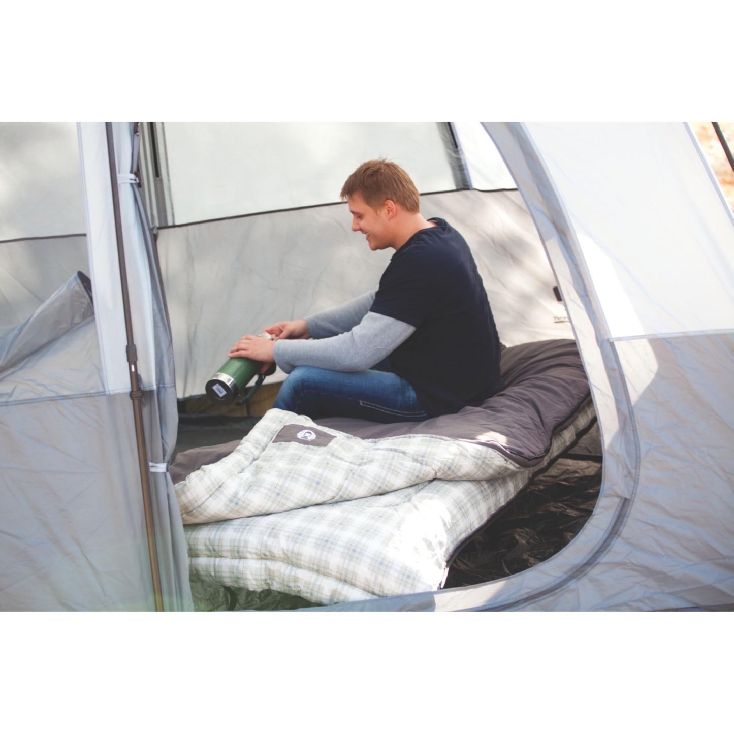 Big & Tall 10°F Flannel Sleeping Bag for Adults