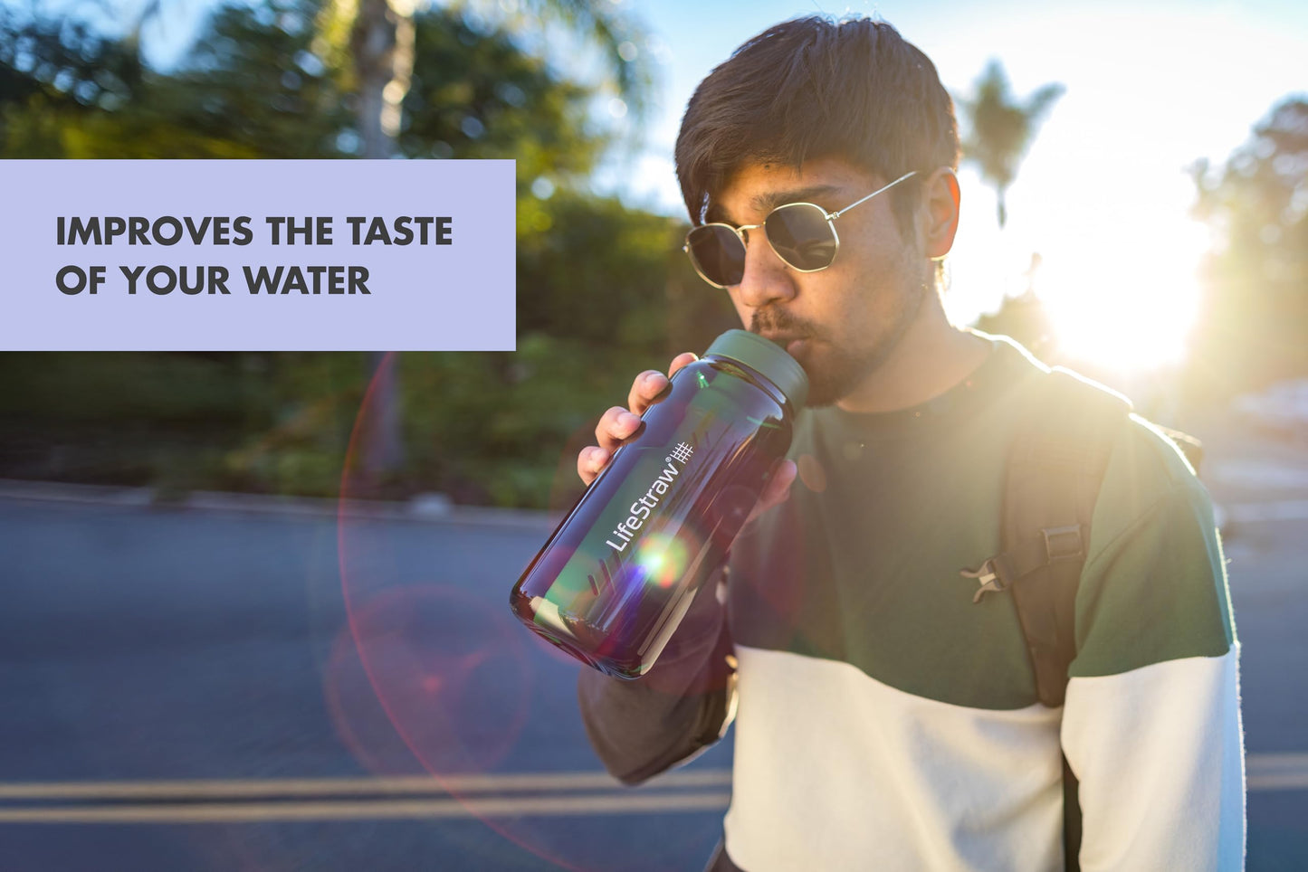 Water Filter Bottle for Travel & Everyday Use