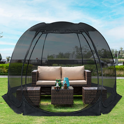 Pop-Up Screen House with UPF 50+ Sun Protection