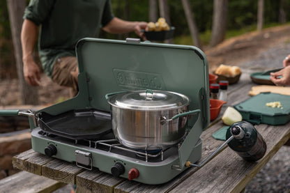 Complete Outdoor Camping Cookware & Dining Set