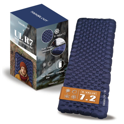 4-Inch Insulated Sleeping Pad for All-Season Camping