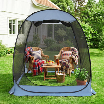 Pop-Up Screen House with UPF 50+ Sun Protection