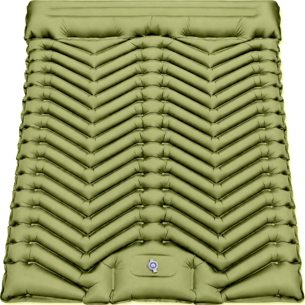 Ultralight Inflatable Sleeping Pad with Built-In Foot Pump