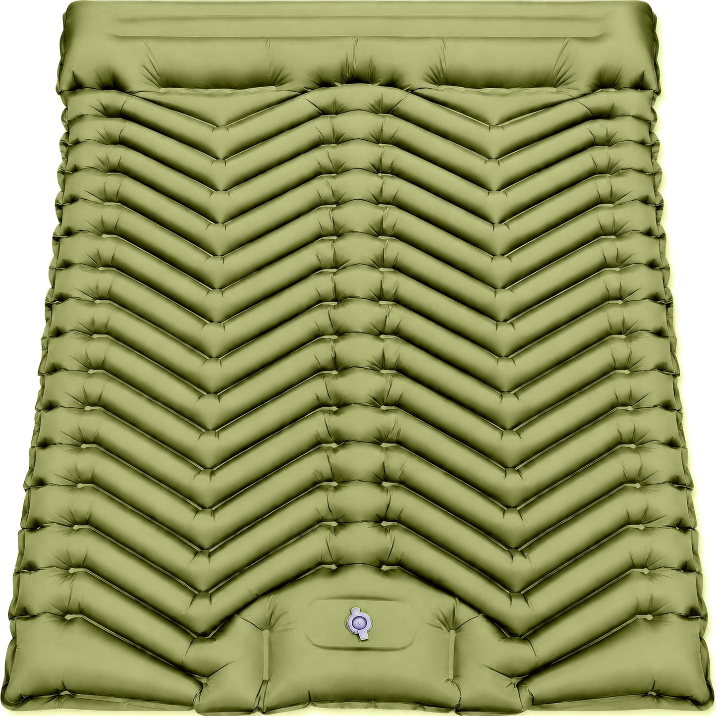 Ultralight Inflatable Sleeping Pad with Built-In Foot Pump