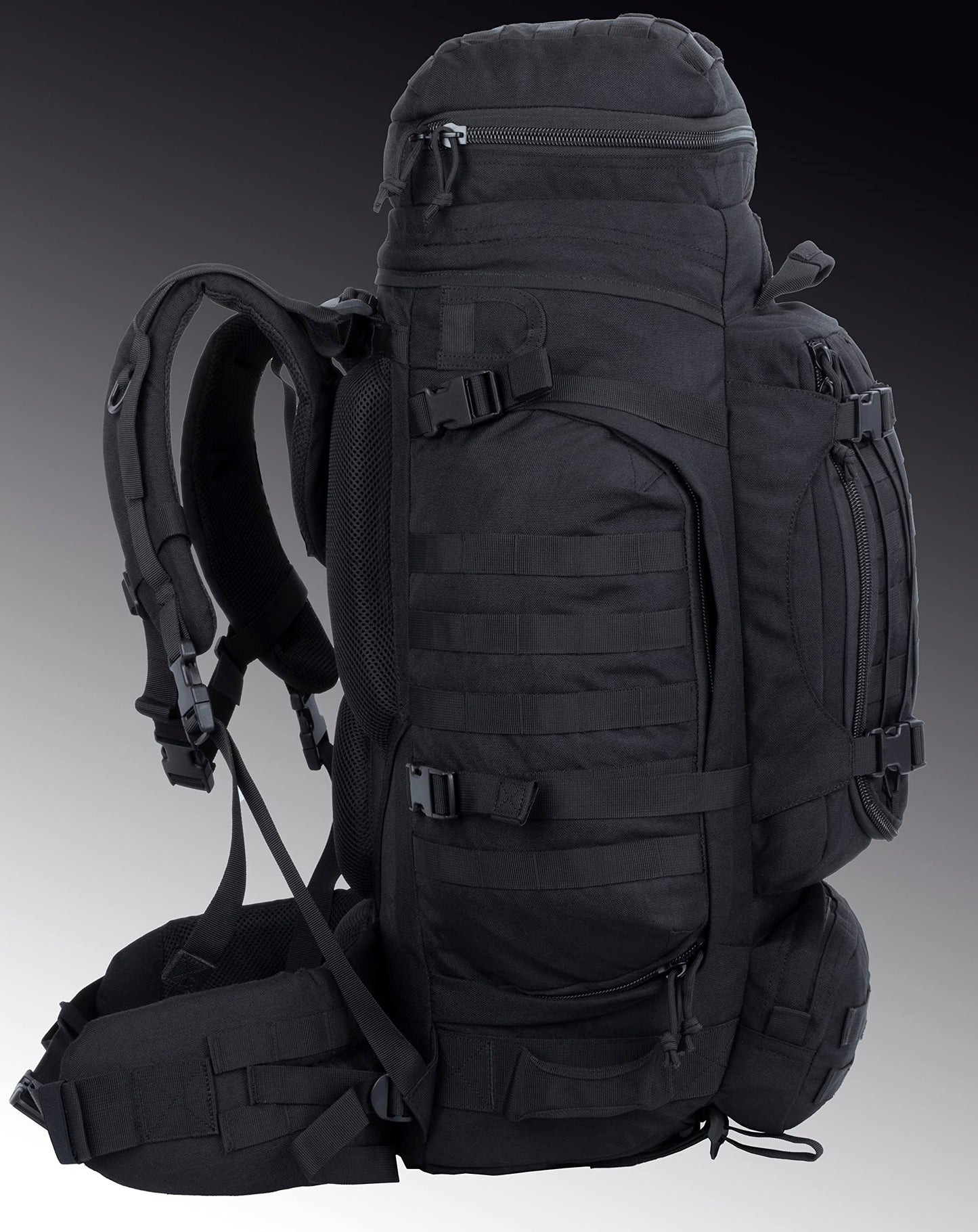 70L Tactical MOLLE Camping & Backpacking Rucksack