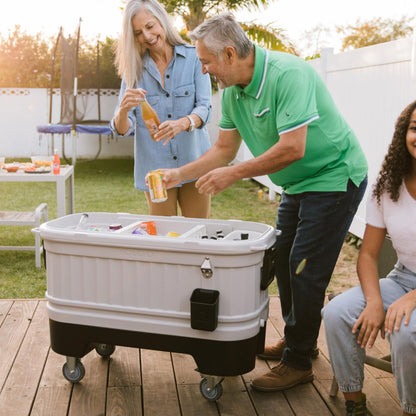 Insulated Hard Cooler Ice Chest for Camping