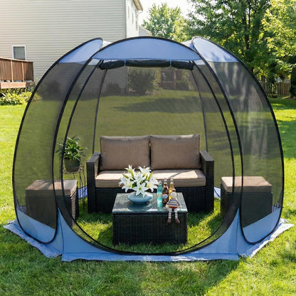 Pop-Up Screen House with UPF 50+ Sun Protection