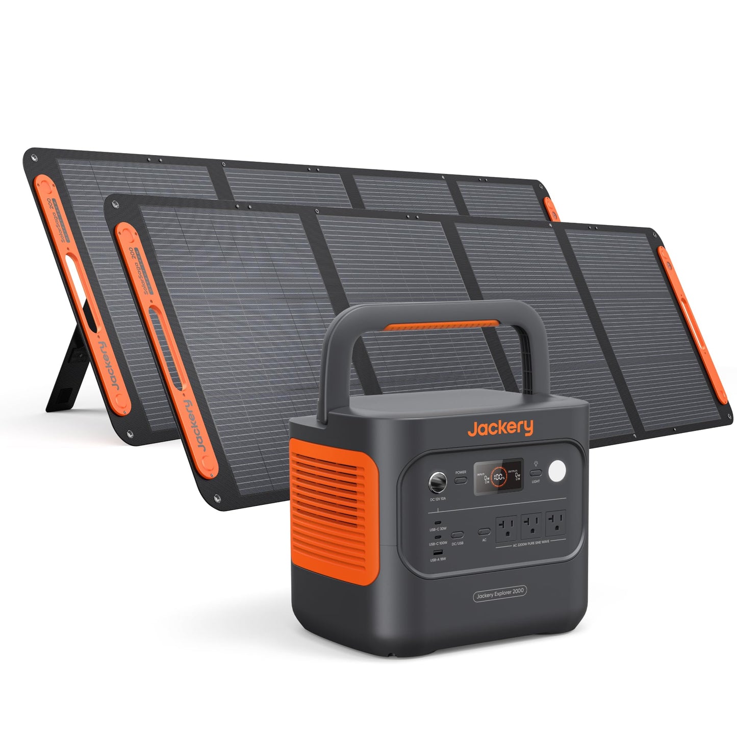 2042Wh Portable Power Station with LiFePO4 Battery