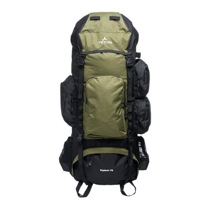 Internal Frame Hiking Backpack with Rain Cover