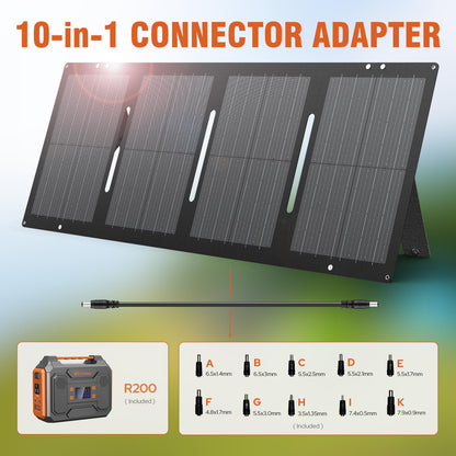 Portable Solar Power Station for Camping & RV Travel