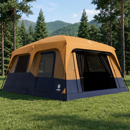 8–10 Person Blackout Family Camping Tent