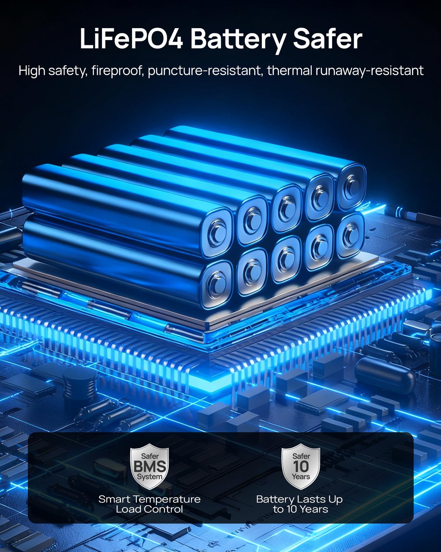 Portable Power Station & Power Bank for Outdoor Use