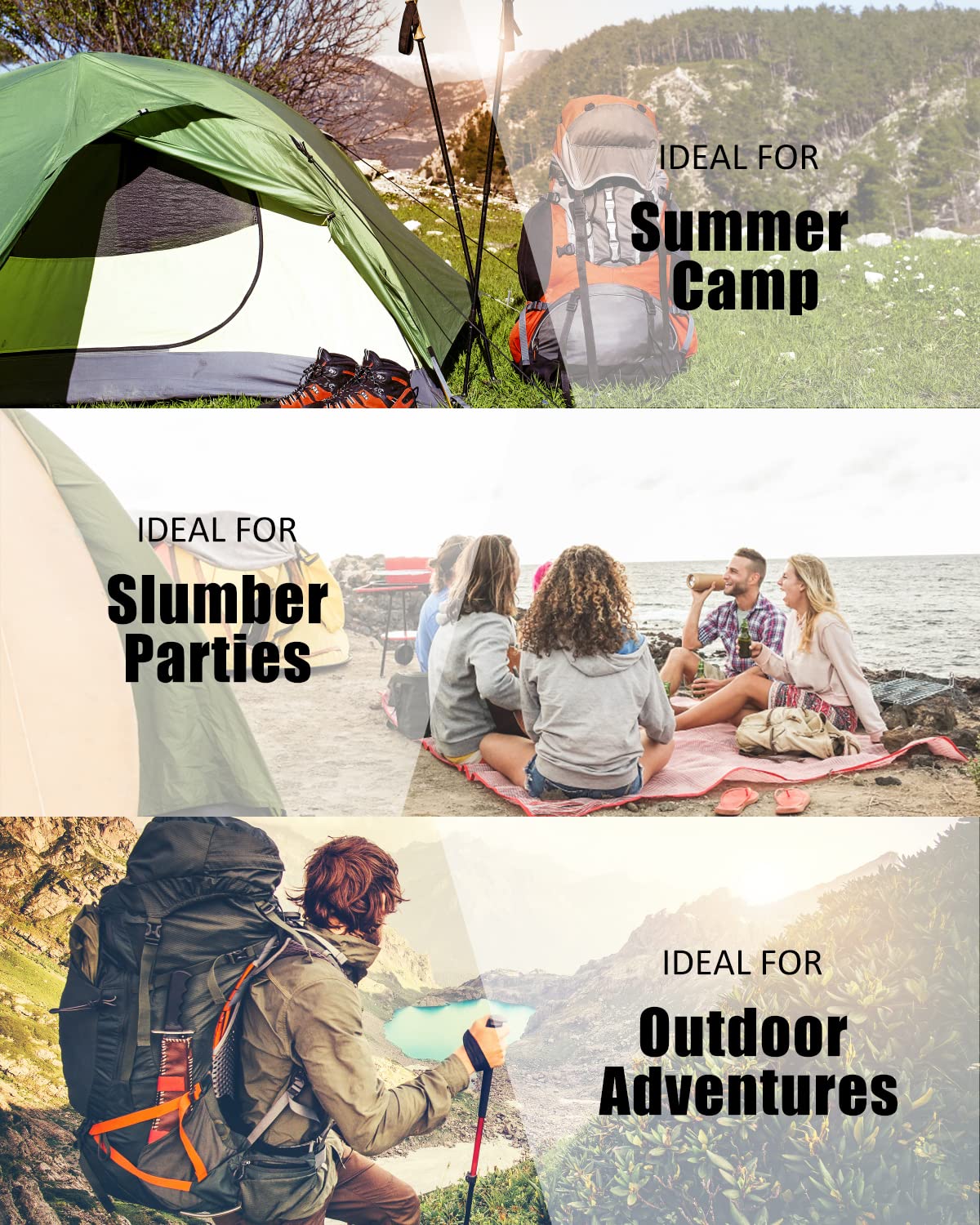 Lightweight Waterproof Sleeping Bag for Cold Weather