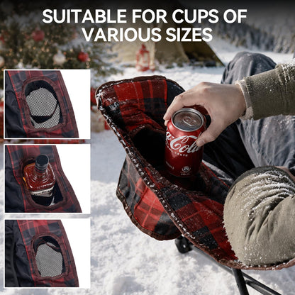 Heavy-Duty Double Camping Chair for Two Adults