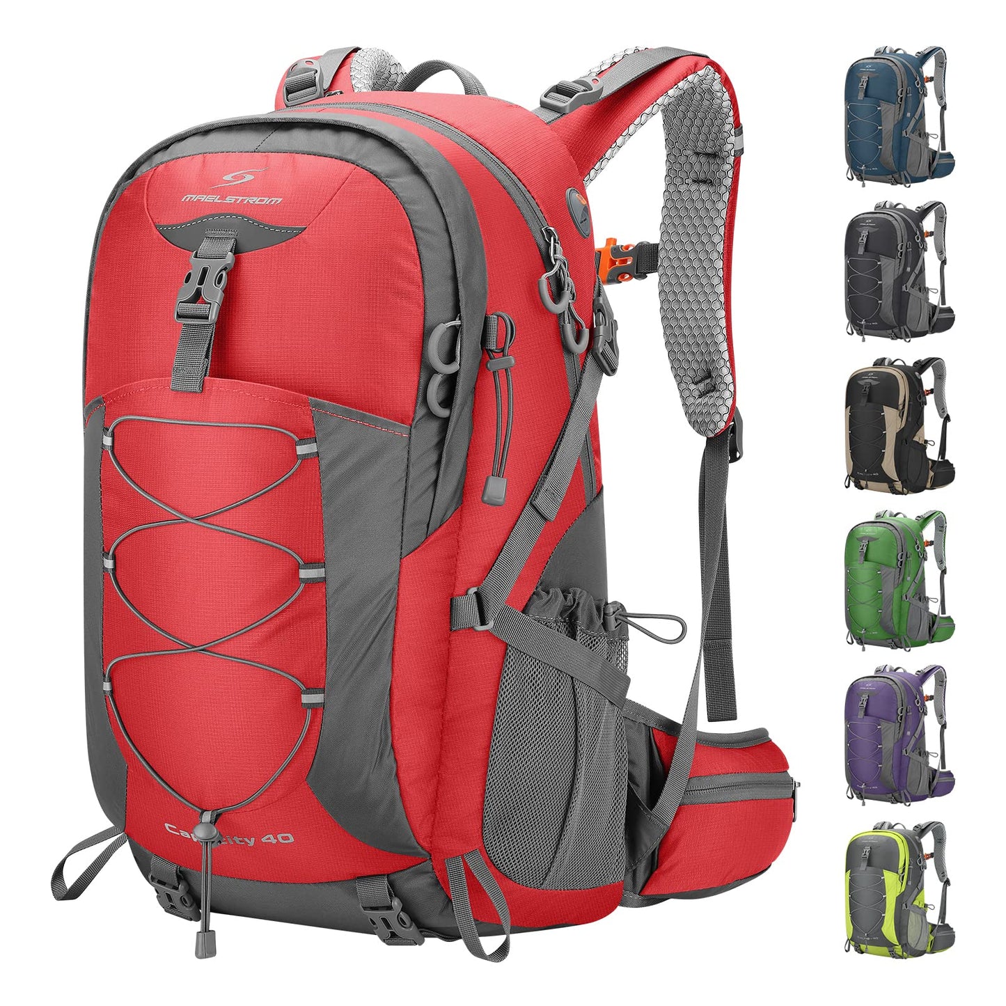 Waterproof Hiking Backpack with Rain Cover