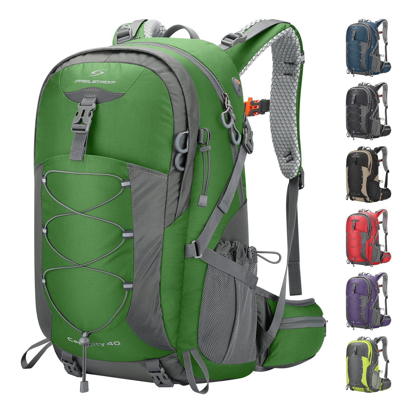 Waterproof Hiking Backpack with Rain Cover