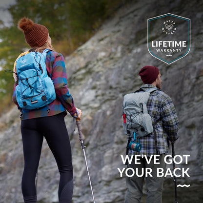 22L Hiking Hydration Backpack with 2L Bladder