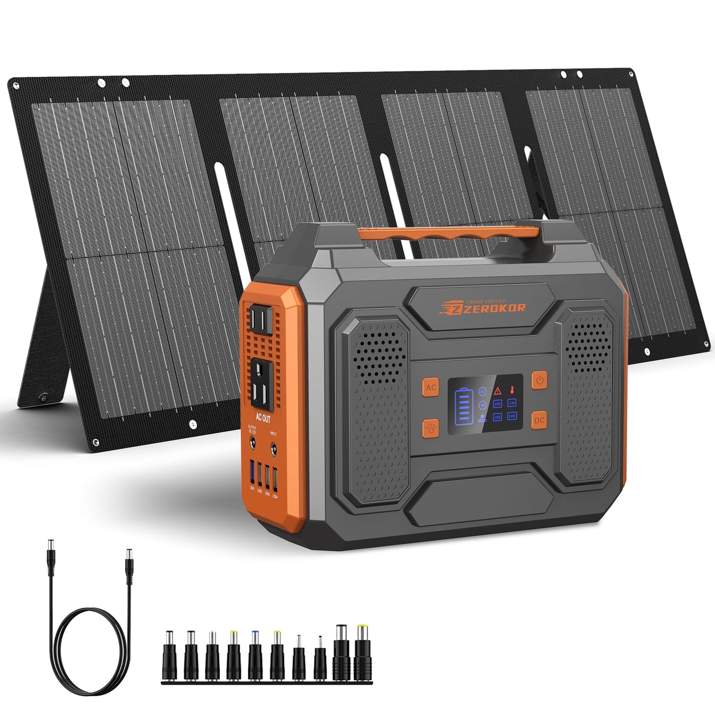 Portable Solar Power Station for Camping & RV Travel