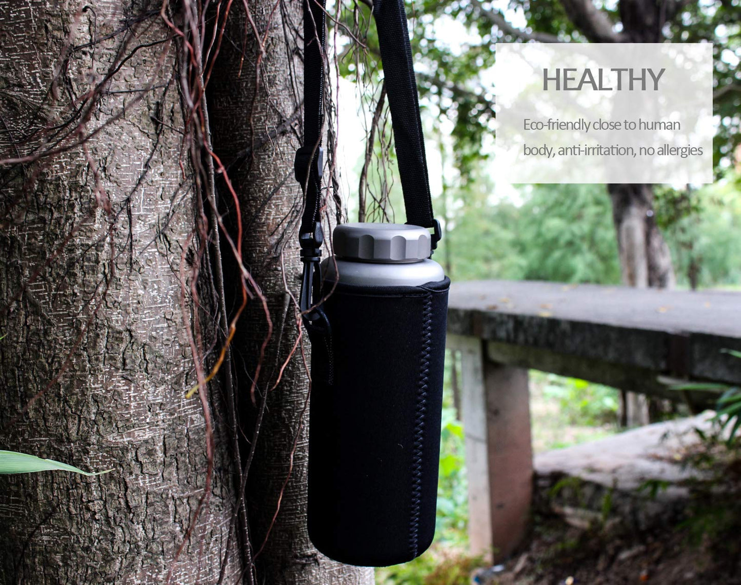 Titanium Bottle & Nesting Cup Camping Cookware Set