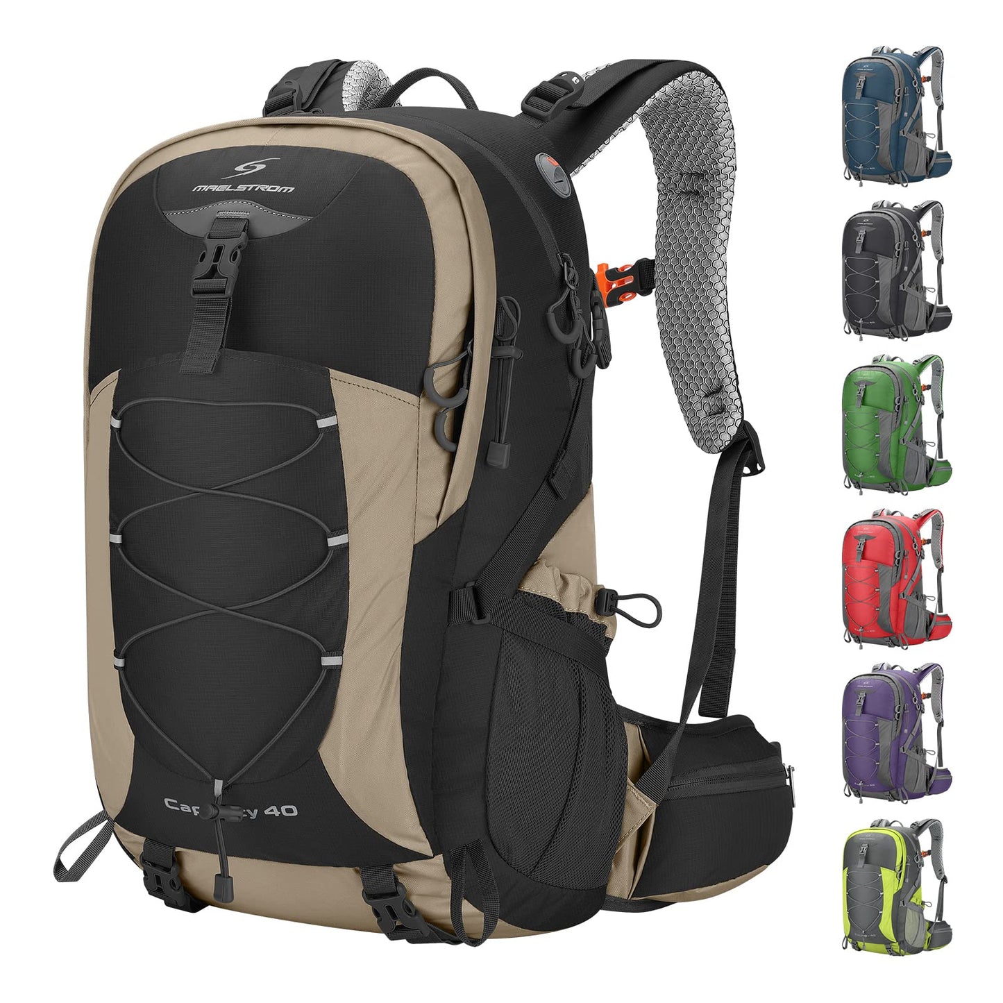 Waterproof Hiking Backpack with Rain Cover