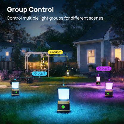 Consciot 1000LM Battery Powered LED Camping Lantern