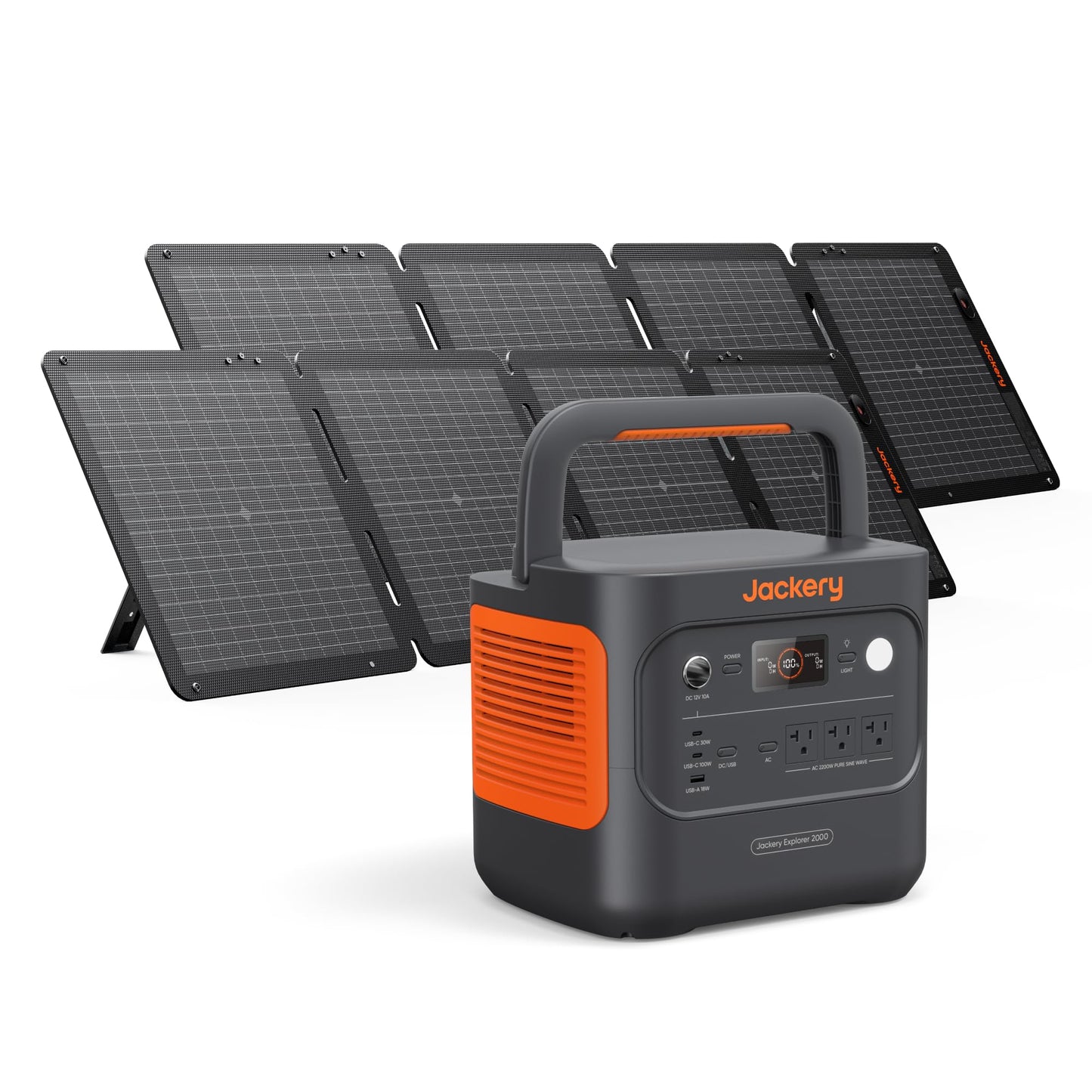 2042Wh Portable Power Station with LiFePO4 Battery
