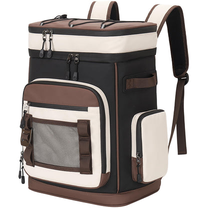 30L Waterproof Insulated Cooler Backpack for 48 Cans