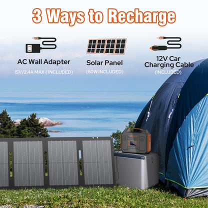 Portable Solar Power Station for Camping & RV Travel