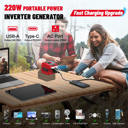 20V to 110V Portable Power Inverter