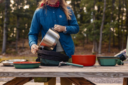 Complete Outdoor Camping Cookware & Dining Set