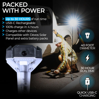 800 Lumen Rechargeable Telescoping LED Camping Lantern