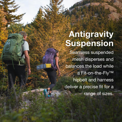 Adjustable Fit Hiking Backpack with Rain Cover
