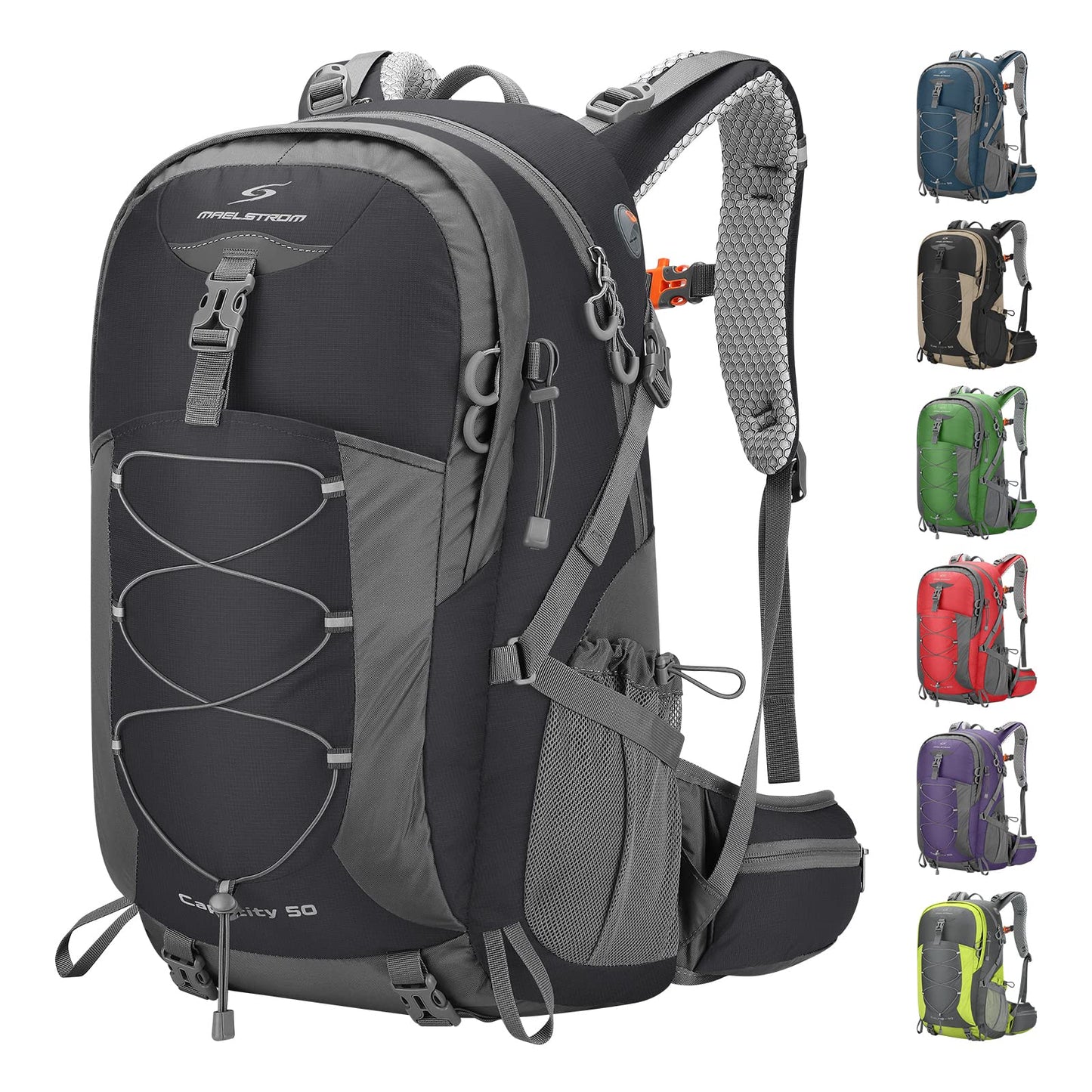 Waterproof Hiking Backpack with Rain Cover