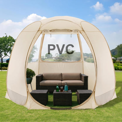Pop-Up Screen House with UPF 50+ Sun Protection
