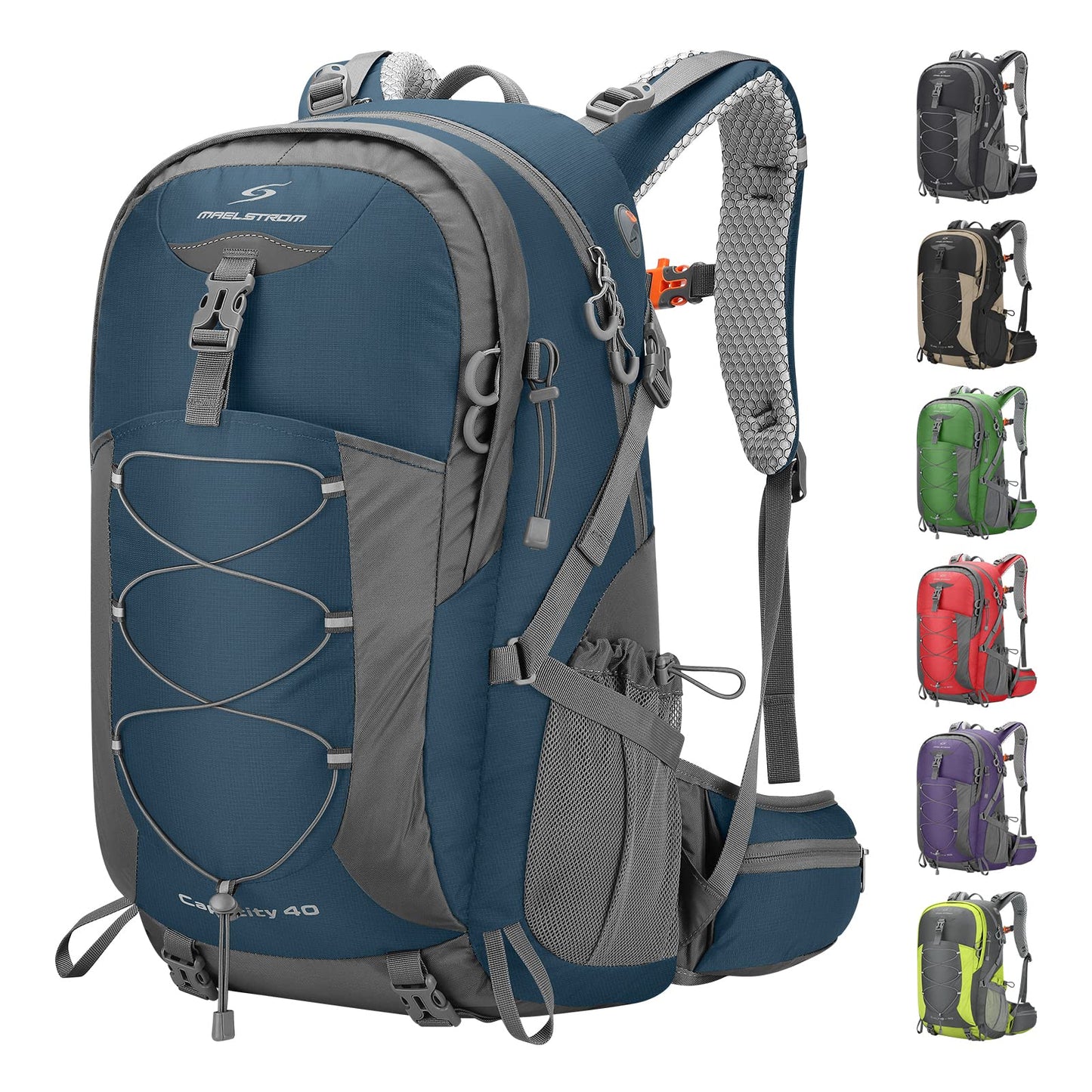 Waterproof Hiking Backpack with Rain Cover